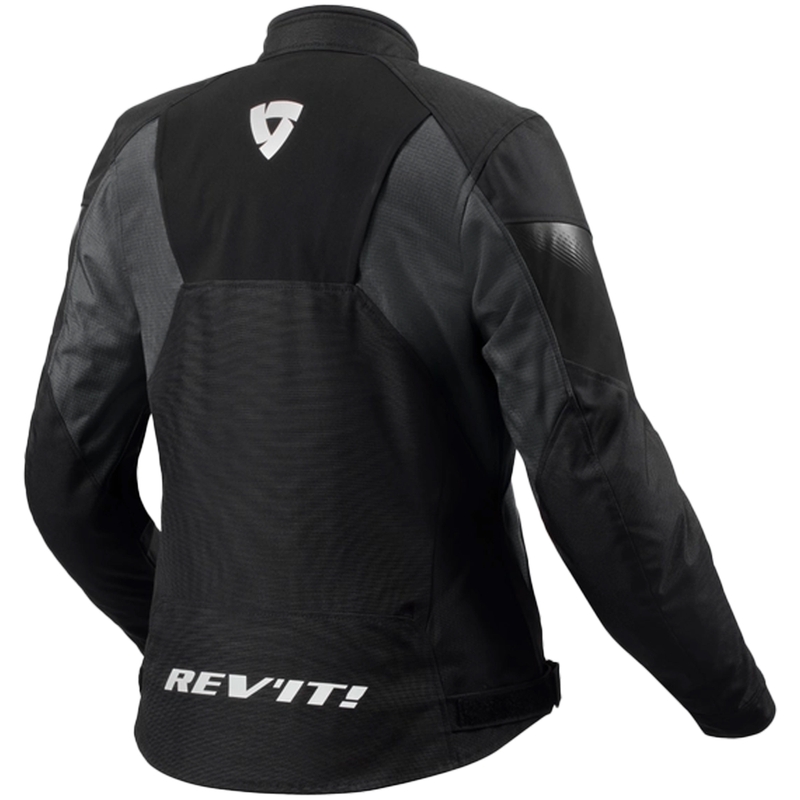 Giacca da moto Revit Control H2O da donna, nera-antracite