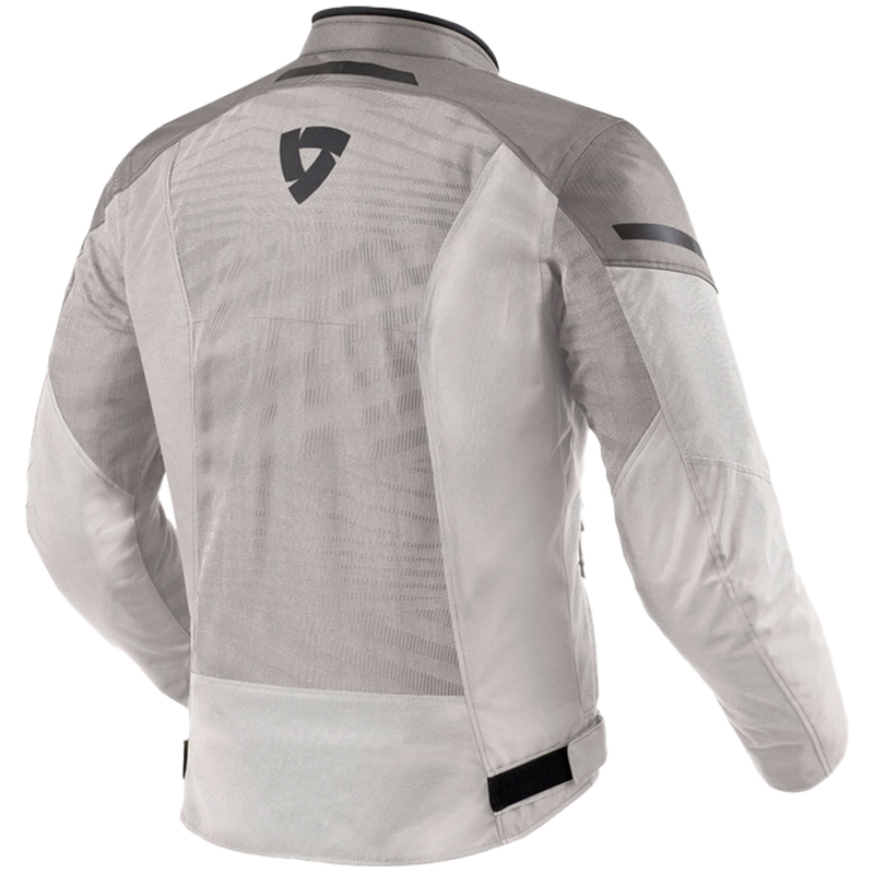 Giacca da moto Revit Torque 2 H2O grigio-argento