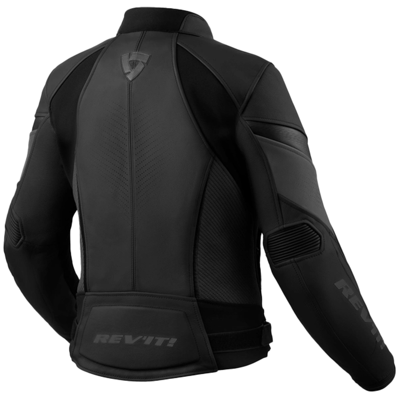 Giacca in pelle da donna Revit Xena 4 nero-antracite