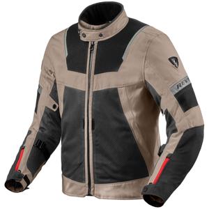 Giacca da moto Revit Tornado 4 H2O sabbia-nero