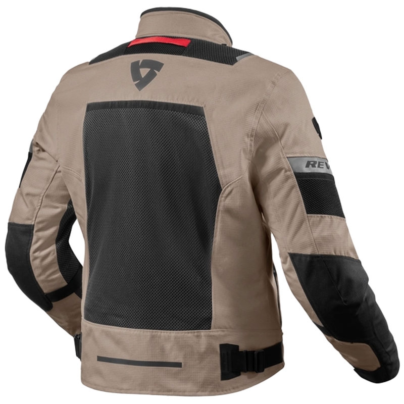 Giacca da moto Revit Tornado 4 H2O sabbia-nero