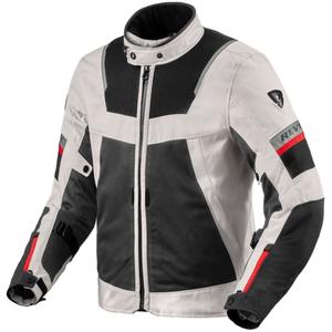 Giacca moto Revit Tornado 4 H2O nero-argento