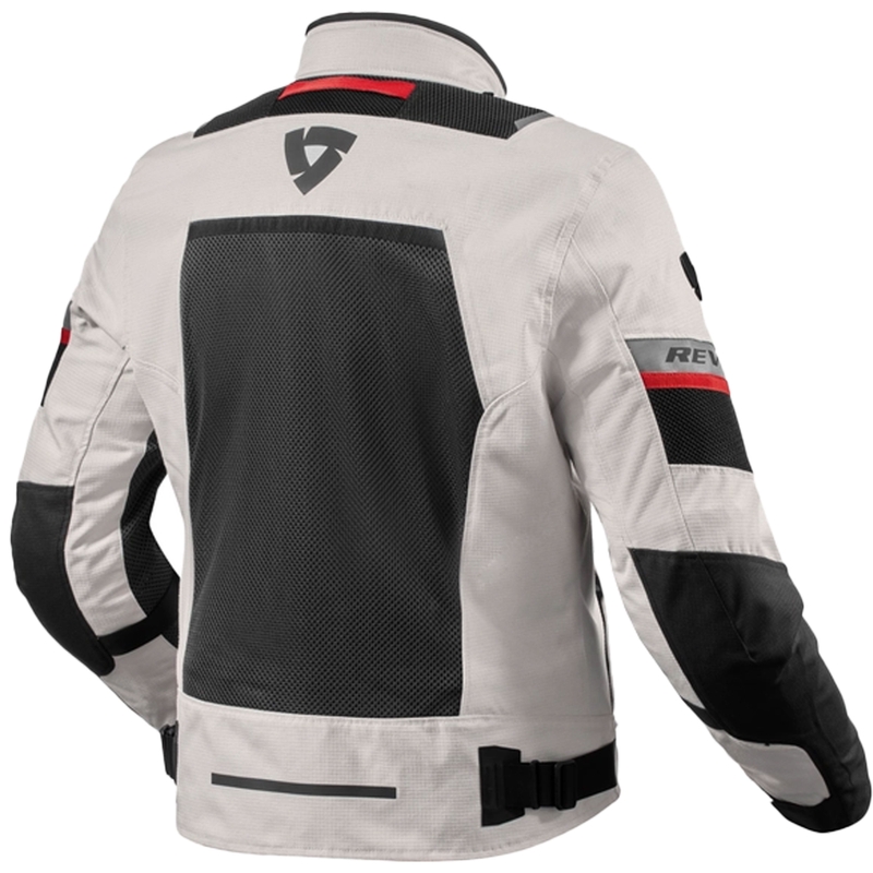 Giacca moto Revit Tornado 4 H2O nero-argento