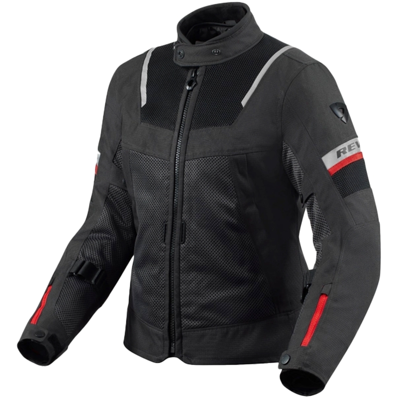 Giacca moto Revit Tornado 4 H2O donna nero-antracite
