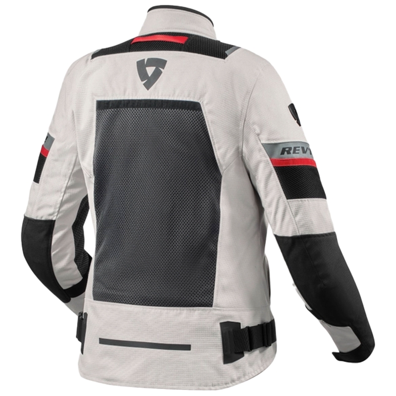 Giacca da moto Revit Tornado 4 H2O donna grigio-nero