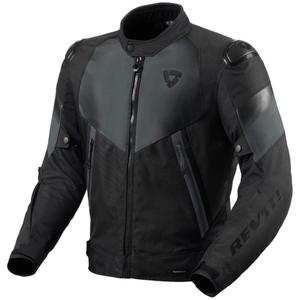 Giacca moto Revit Control H2O nero-antracite