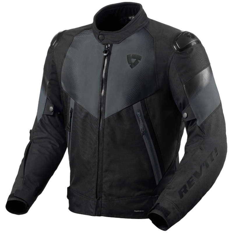 Giacca moto Revit Control H2O nero-antracite