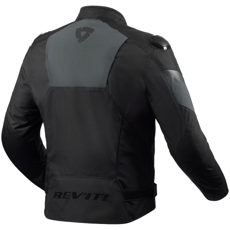 Giacca moto Revit Control H2O nero-antracite
