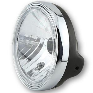 Faro anteriore Highsider Smart LTD 7 con vetro trasparente nero