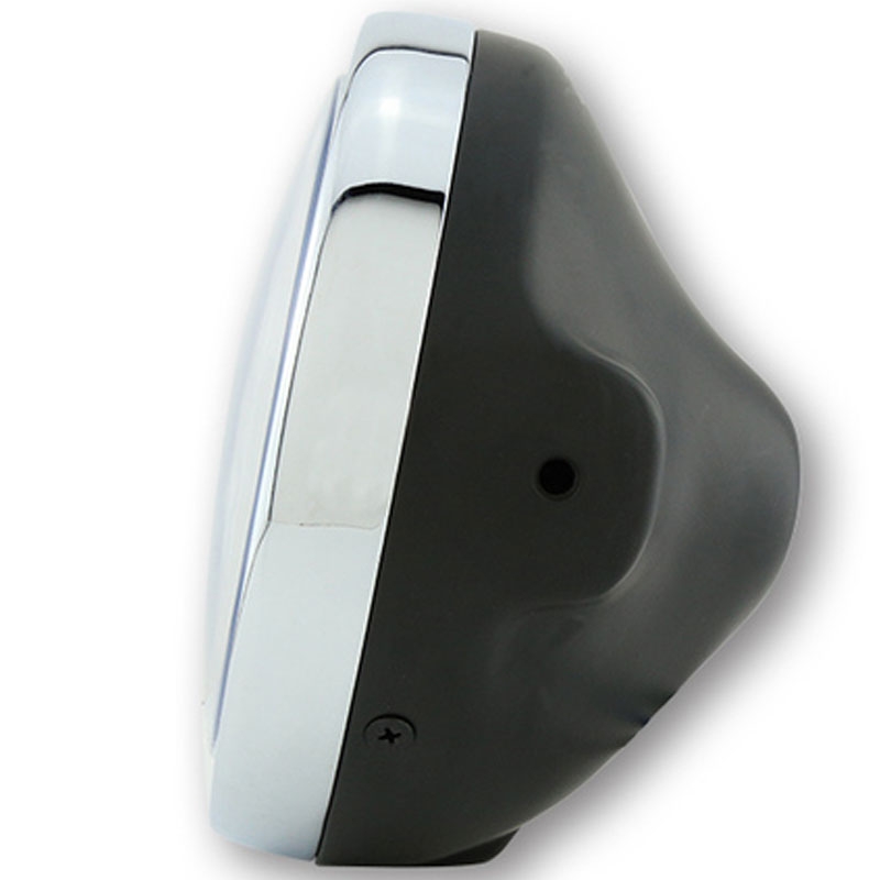 Faro anteriore Highsider Smart LTD 7 con vetro trasparente nero