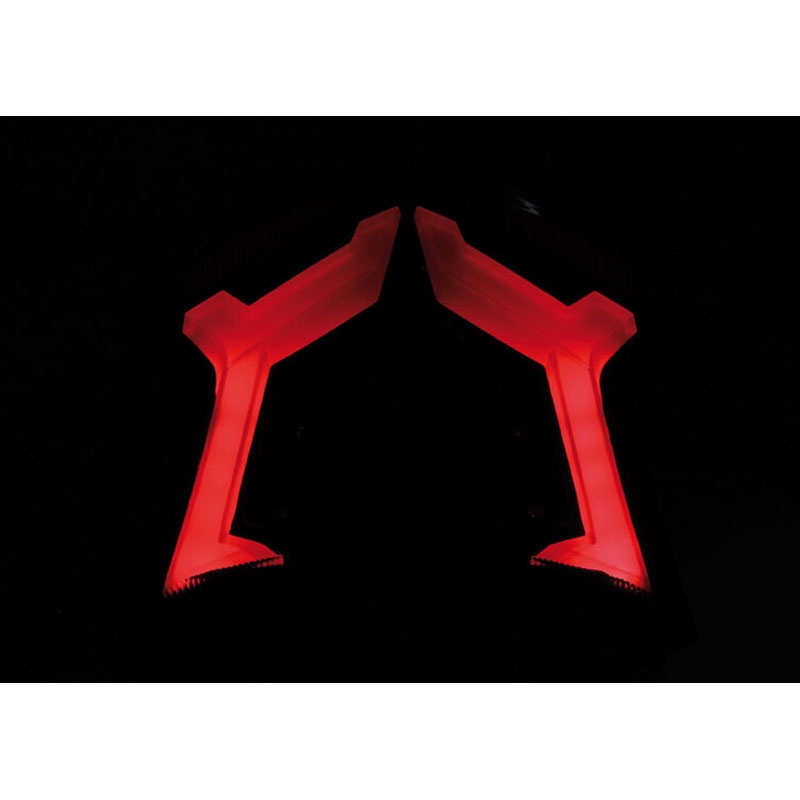 Fanale posteriore a LED intelligente Highsider per motociclette Kawasaki Z 900, Z 650, Ninja 650, Bj. 17-