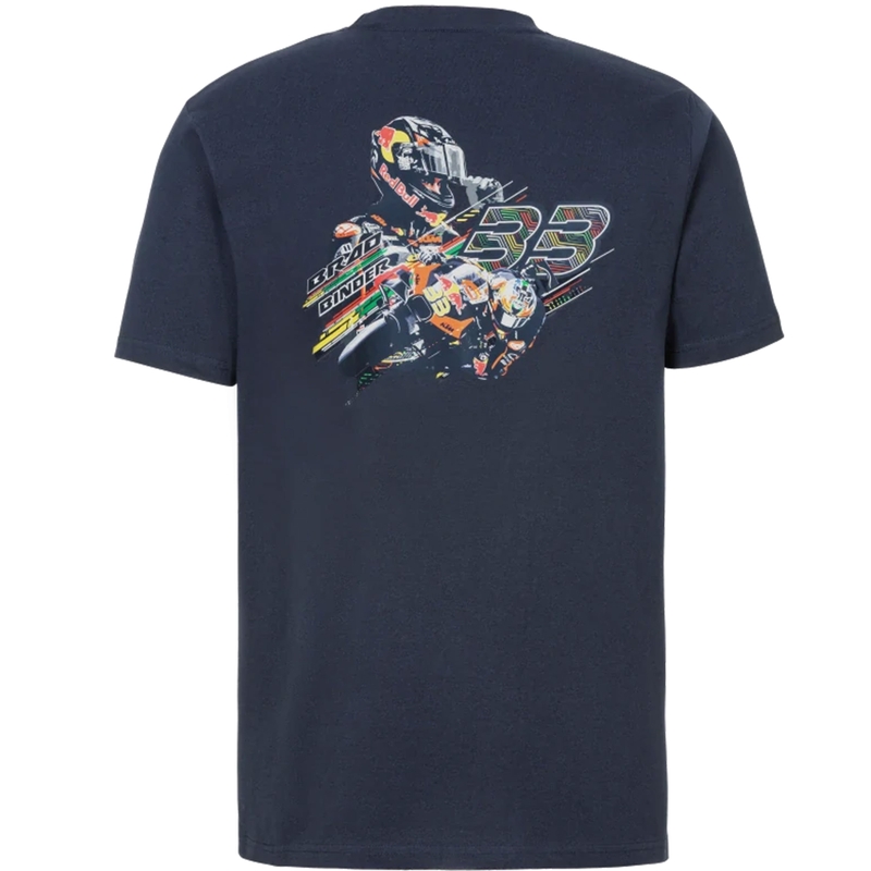 Maglietta KTM Brad Binder blu scuro