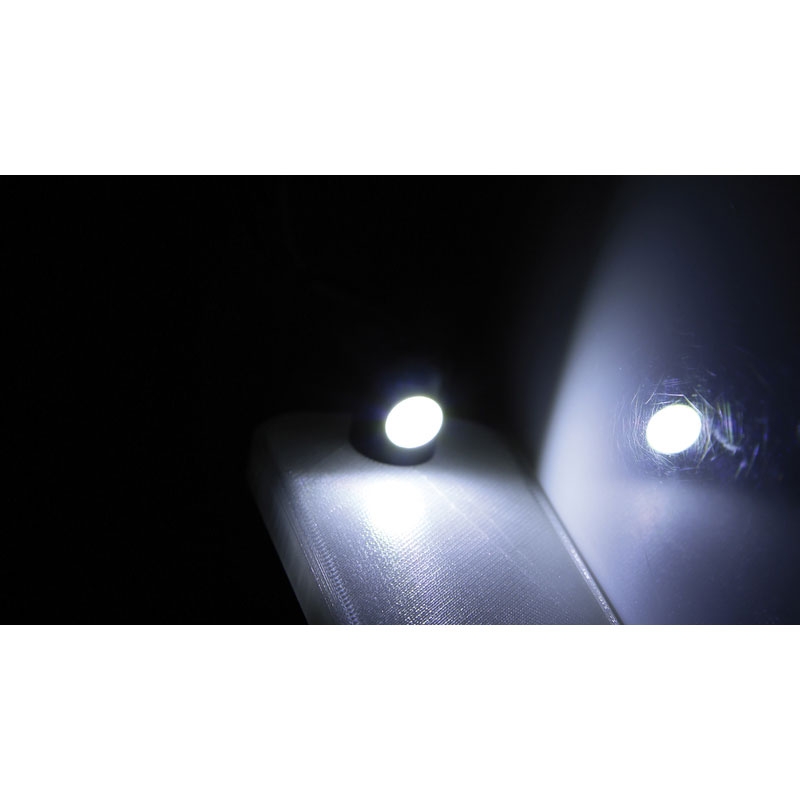 Luce targa a LED Highsider Smart nera