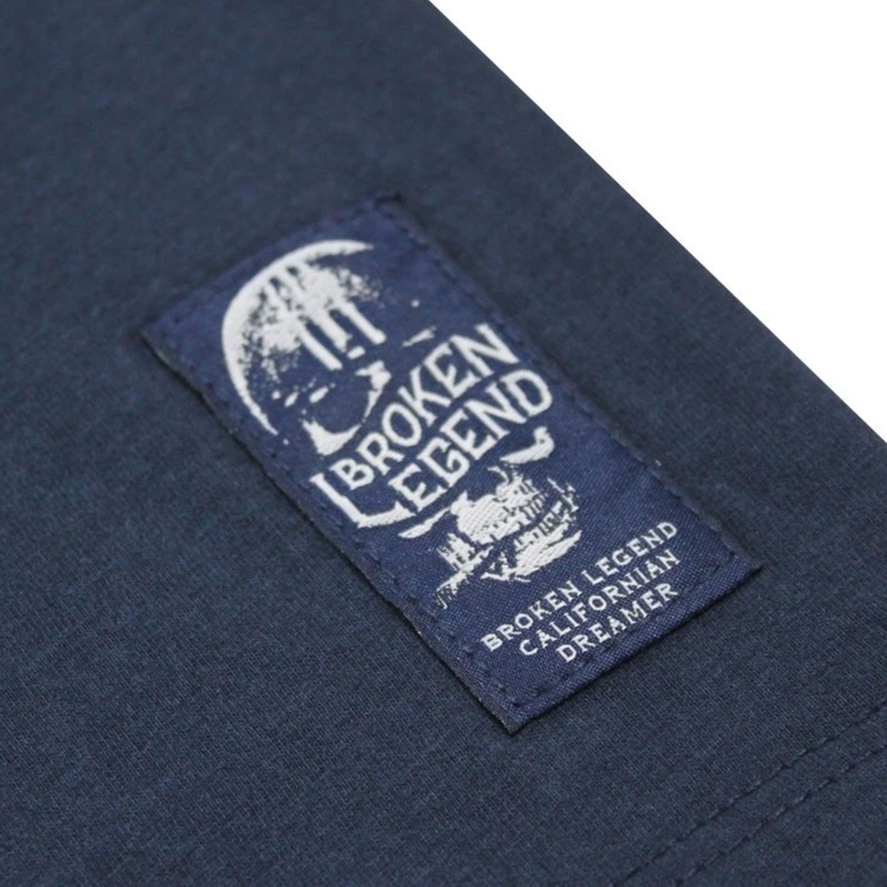 Maglietta Yakuza Premium Broken Legend - Finisher blu scuro