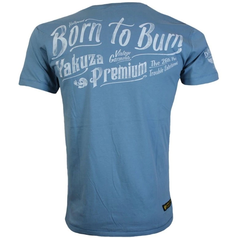 Maglietta Yakuza Premium Guardian No Mercy blu