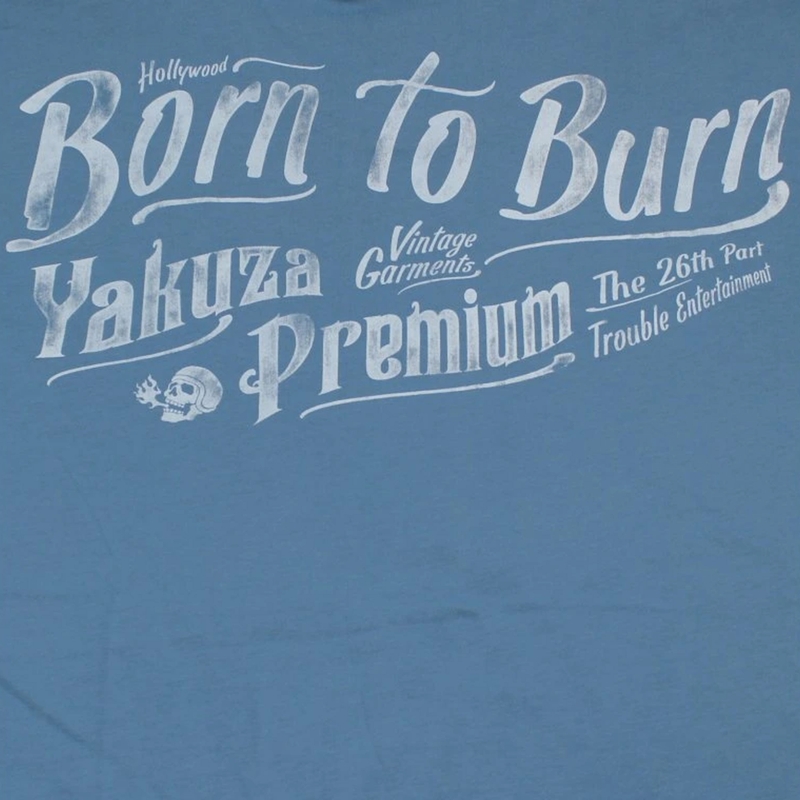 Maglietta Yakuza Premium Guardian No Mercy blu