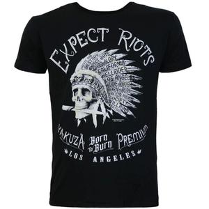 Maglietta Yakuza Premium Expect Riots - Los Angeles nera