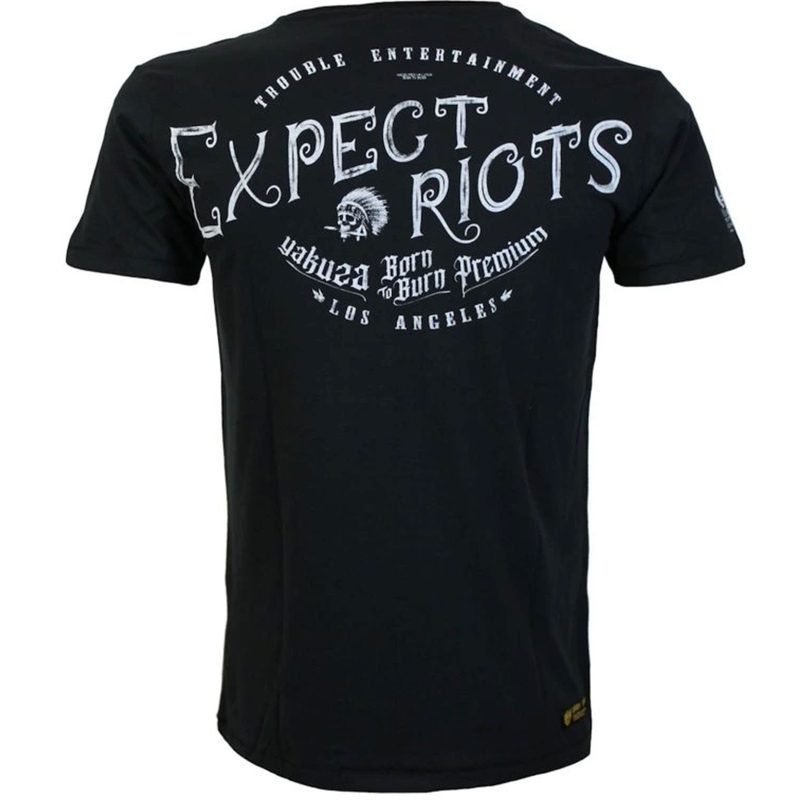 Maglietta Yakuza Premium Expect Riots - Los Angeles nera