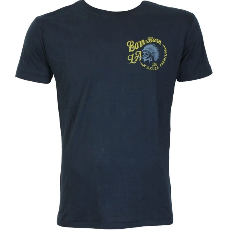Maglietta Yakuza Premium Rude and Rough - Los Angeles blu scuro