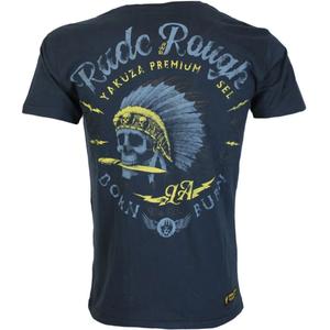 Maglietta Yakuza Premium Rude and Rough - Los Angeles blu scuro