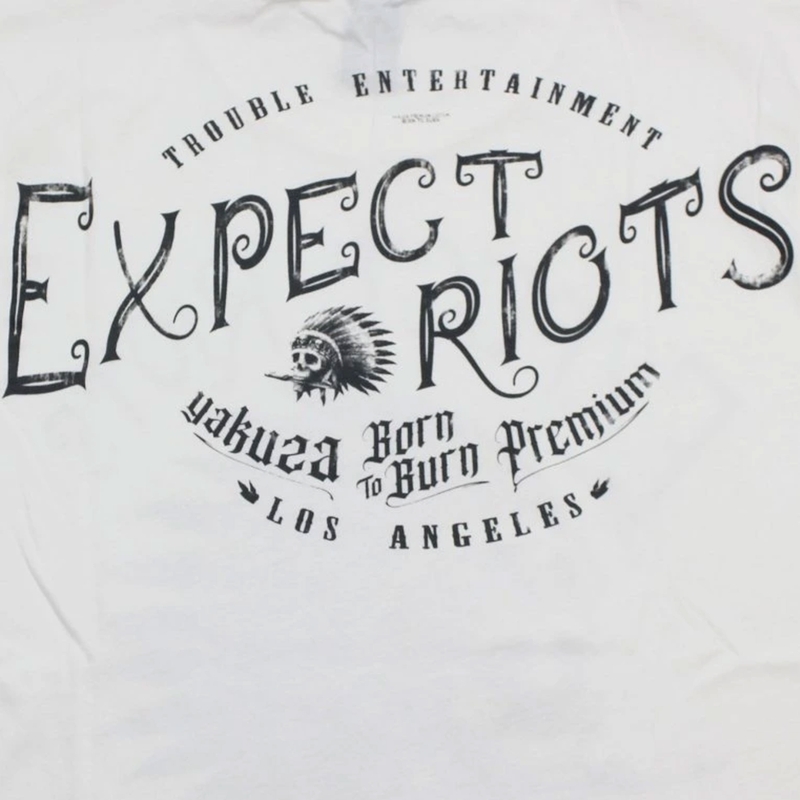 Maglietta Yakuza Premium Expect Riots - Los Angeles bianca