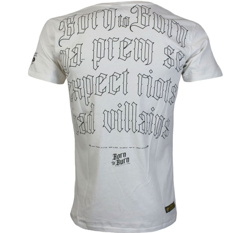 Maglietta Yakuza Premium Born to Burn - Los Angeles bianca