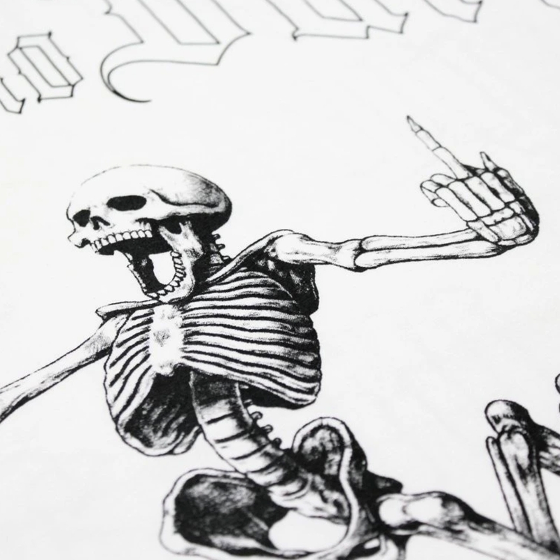 Maglietta Yakuza Premium Born to Burn - Los Angeles bianca