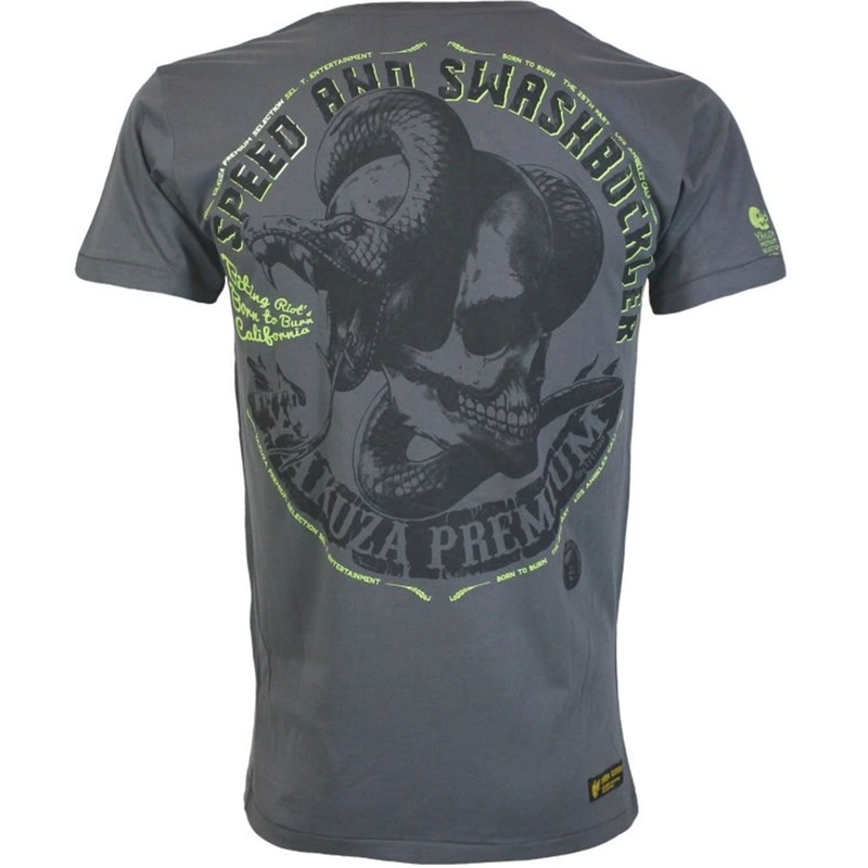 Maglietta Yakuza Premium Speed e Swashbuckler grigio scuro