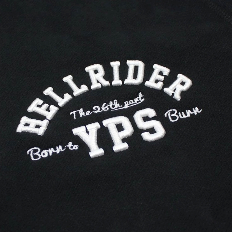 Felpa con cappuccio Yakuza Premium Hell Rider nera