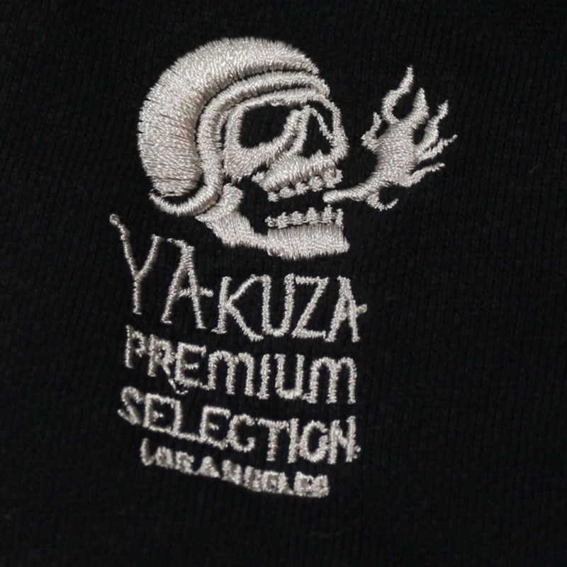 Felpa con cappuccio Yakuza Premium Hell Rider nera
