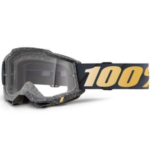 Occhiali da motocross 100% Accuri 2 Risland con plexiglass trasparente
