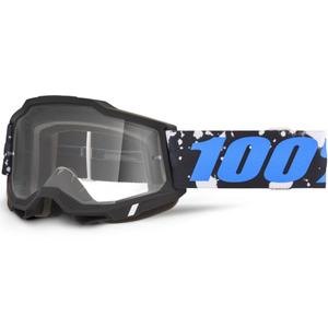 Occhiali da motocross 100% Accuri 2 Callisto con plexiglass trasparente