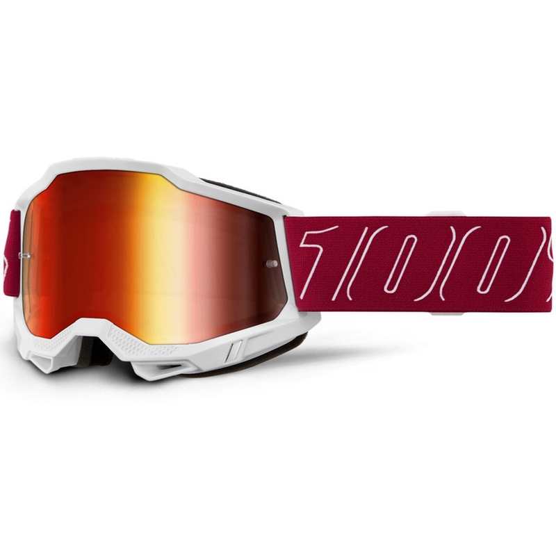 Occhiali da motocross 100% Accuri 2 Redline con lente rossa