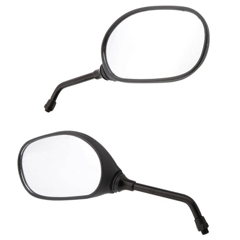 Set di specchietti retrovisori universali per moto Highsider Smart neri