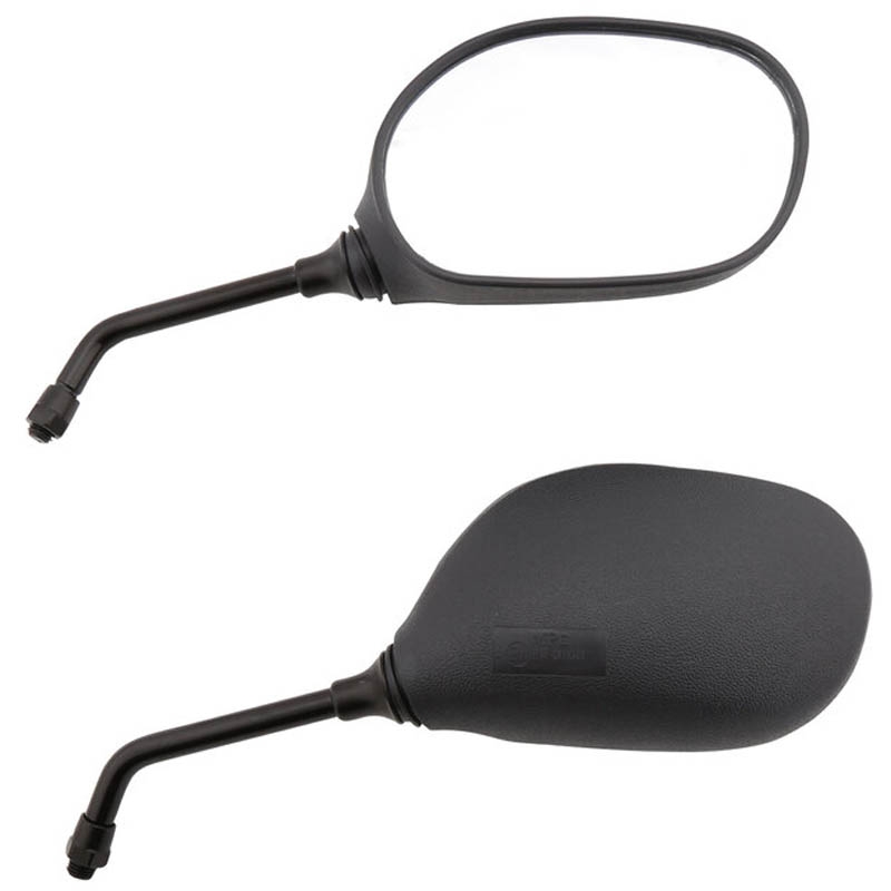 Set di specchietti retrovisori universali per moto Highsider Smart neri