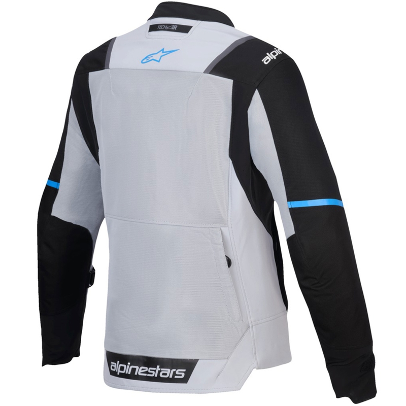 Giacca da moto da donna Alpinestars Stella ST-2 Air grigio chiaro-nero