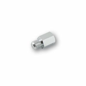 Adattatore per specchietto retrovisore Highsider Smart da filettatura destra M8 a filettatura destra M10, cromato