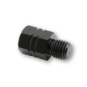 Adattatore per specchio Highsider Smart da filettatura sinistra M10 a filettatura destra M10 nero