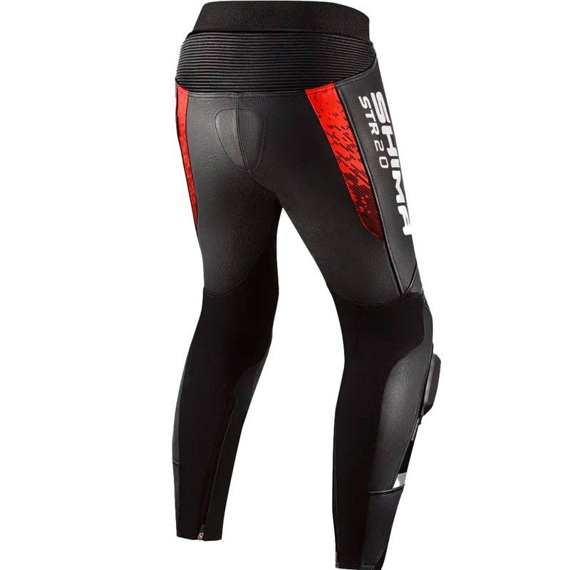 Pantaloni da moto Shima STR 2.0 rosso fluo