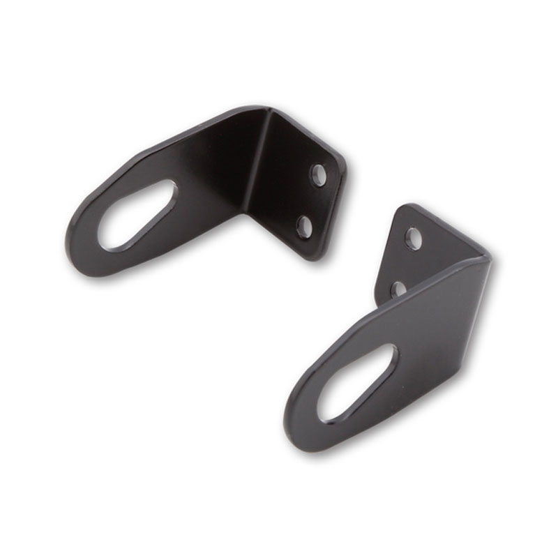 Supporto originale per indicatori di direzione Highsider Pro per targa moto Ducati, nero
