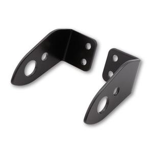 Supporto originale per indicatori di direzione Highsider Pro per targa moto Honda, nero