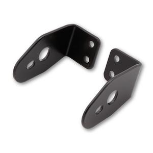 Supporto originale per indicatori di direzione Highsider Pro per targa moto KTM, nero