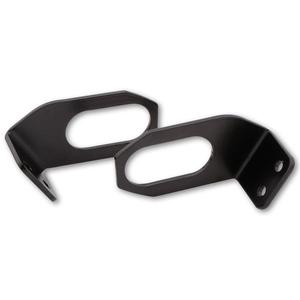 Supporto originale per indicatori di direzione Highsider Pro per targa moto Suzuki, nero
