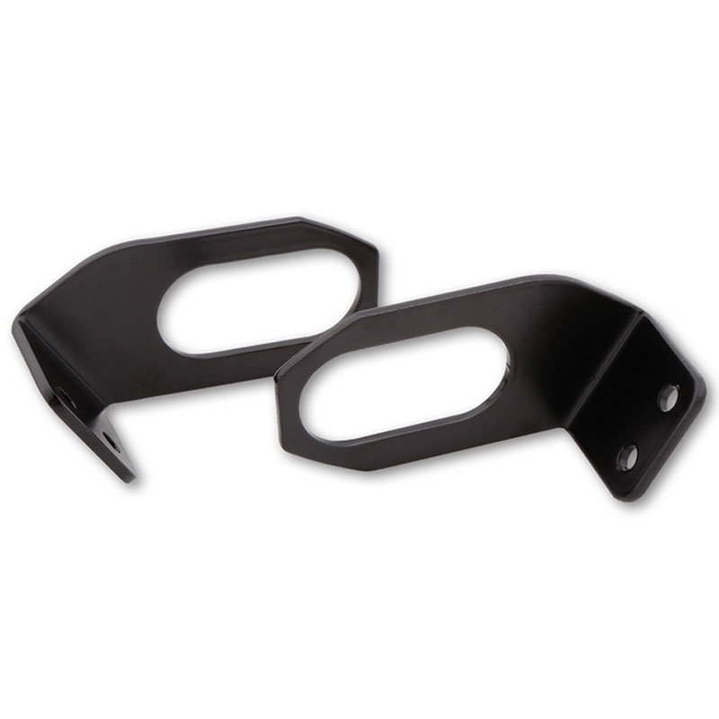 Supporto originale per indicatori di direzione Highsider Pro per targa moto Suzuki, nero