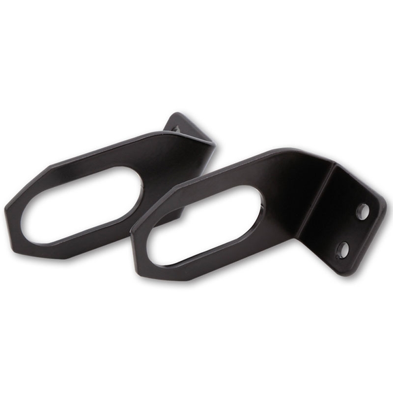 Supporto originale per indicatori di direzione Highsider Pro per targa moto Suzuki, nero