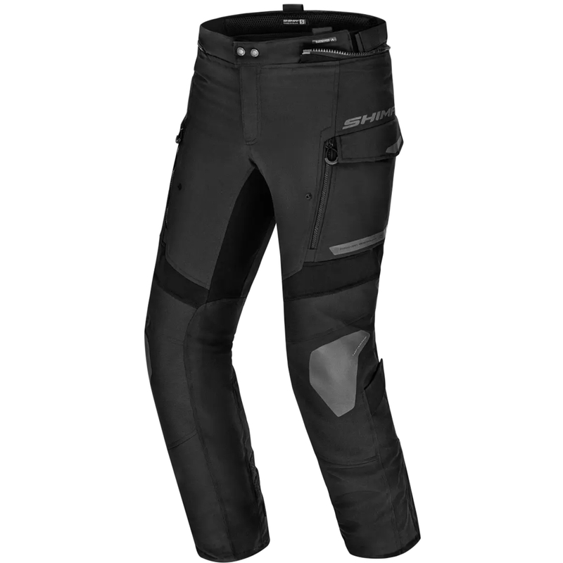 Pantaloni da motociclista corti Shima Dune neri
