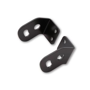 Supporto originale per indicatori di direzione Highsider Pro per targa moto Triumph 15, nero