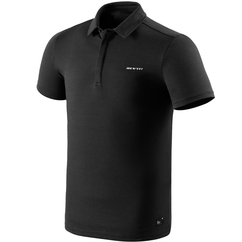 Maglietta Revit Polo Wyatt nera