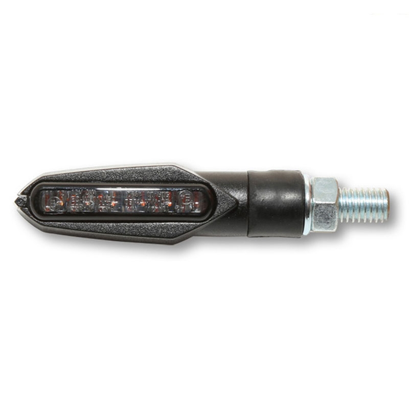 Indicatori di direzione per moto Highsider Smart Multiface LED neri