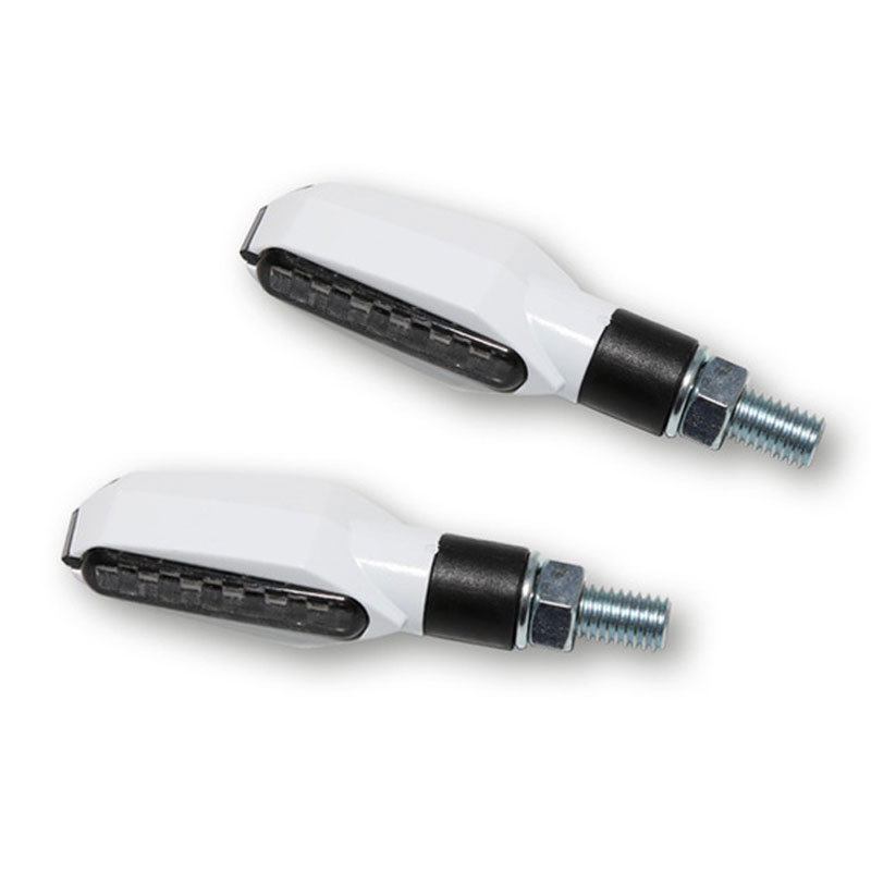 Indicatori di direzione per moto Highsider Smart Multiface LED bianchi
